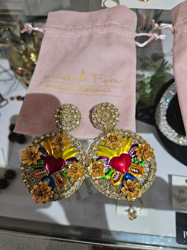 Earrings México Mi Amor-Frida by Michelle Ferrer