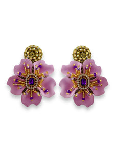 Amalia Short earrings by Michelle Ferrer