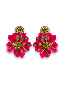 Amalia Short earrings by Michelle Ferrer