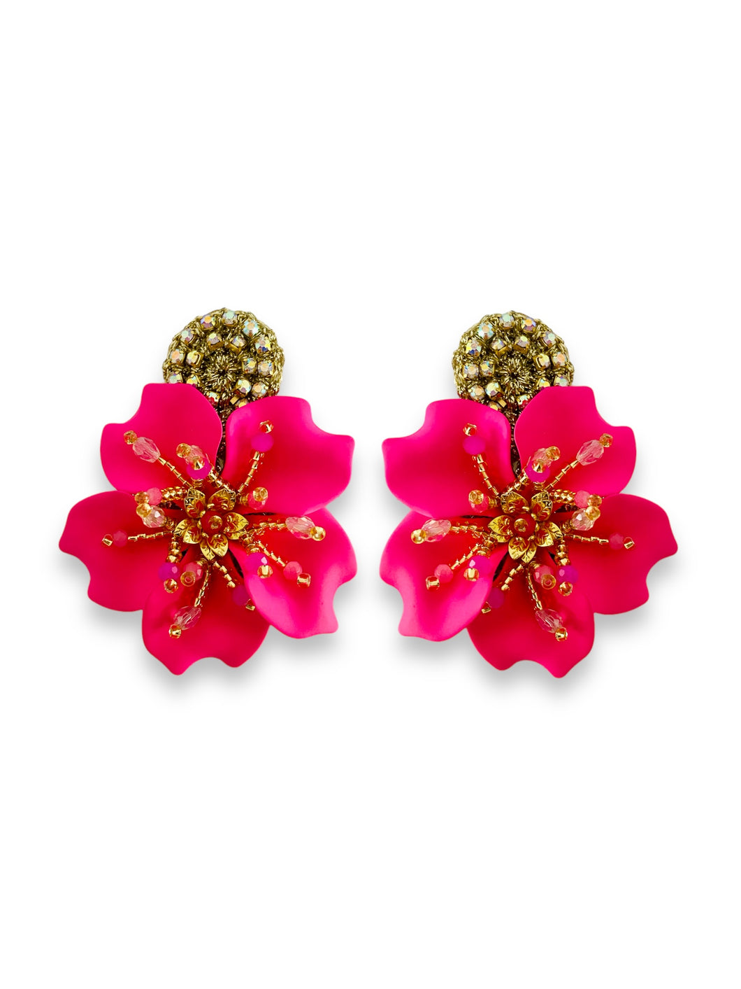 Amalia Short earrings by Michelle Ferrer