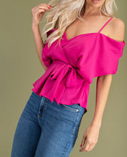 COLD SHOULDER BLOUSE