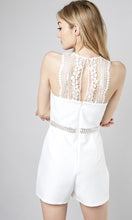 LACE DETAIL SLEEVELESS ROMPER